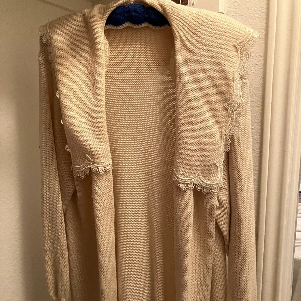 Women's Beige Cardigan